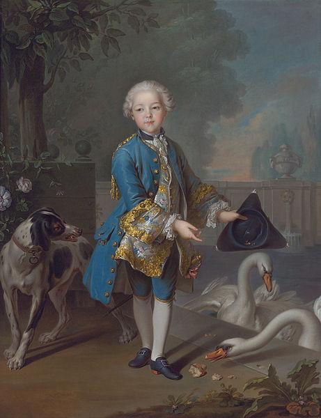 Louis Tocque Portrait of Louis Philippe Joseph, Duc d'Orleans and Duc de Chartres